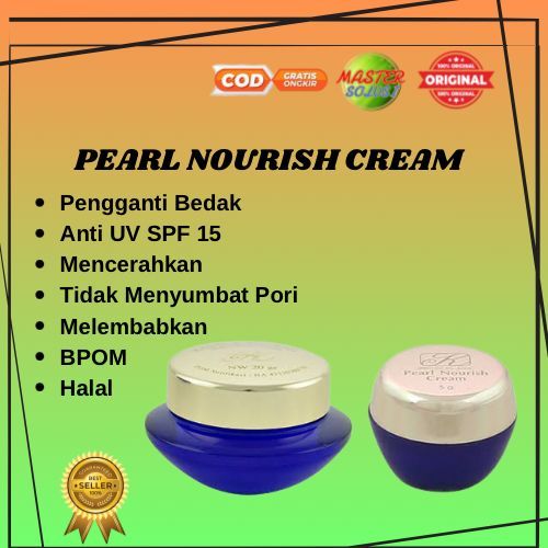 Pearl Nourish Cream & Refreshing Cream KK Kristine Ko Kool Alas Bedak Original KK Indonesia