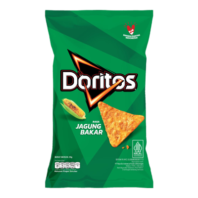 

Doritos Makanan Ringan Rasa Jagung Bakar 55 g