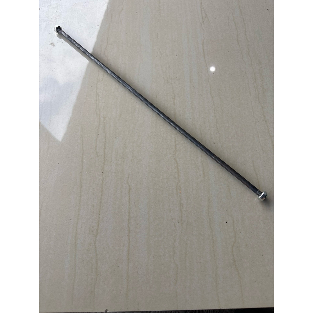 besi as belakang sepeda anak roda tiga tricycle 45cm exotic aviator genio