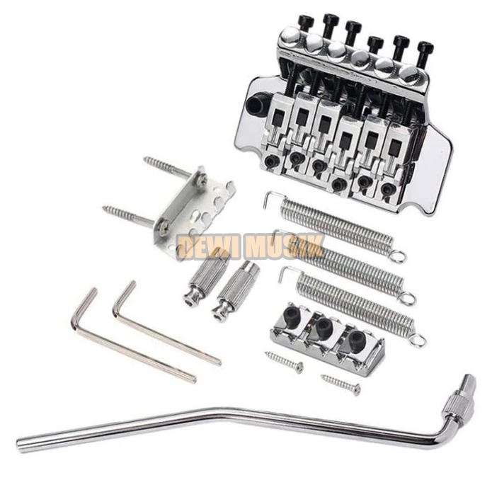 TREMOLO UPDOWN GITAR FR WILKINSON WARNA KROM BUATAN KOREA AG001 / TREMOLO UPDOWN BRIDGE GUITAR (SC30