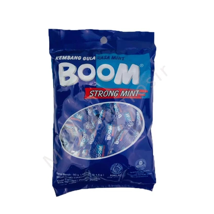 

Permen Jadul BOOM Strong Mint 60 butir x 1,5 gr 90 gr