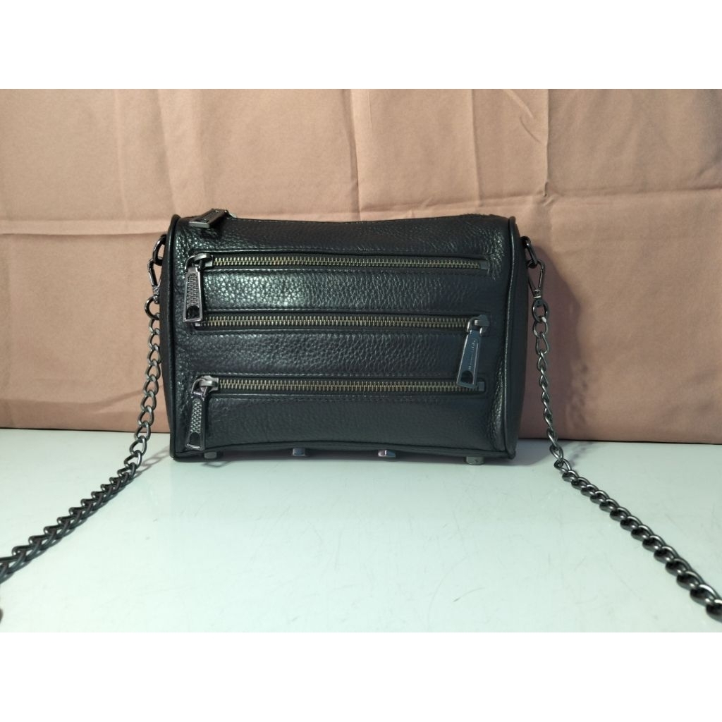 Tas Preloved Sling Bag Kulit Asli Wanita Rebecca Minkoff Second