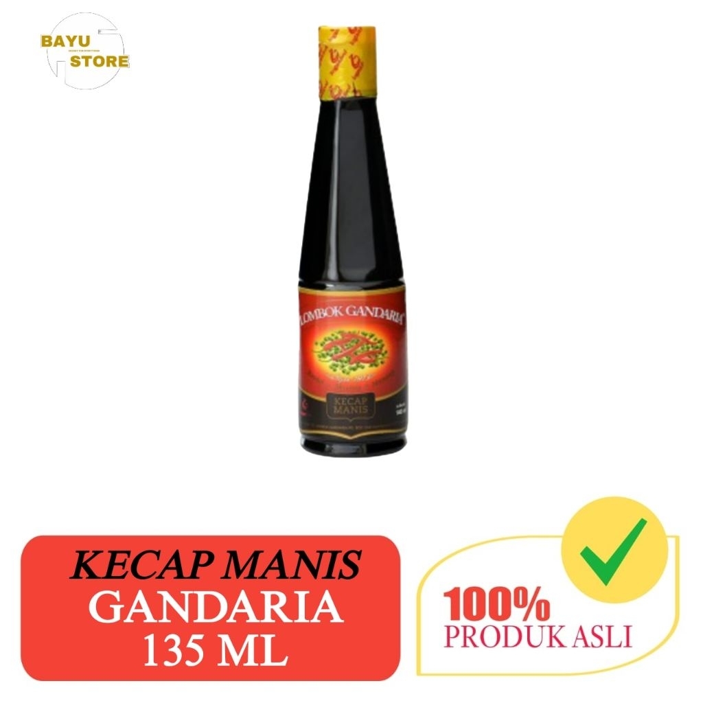 

Kecap Manis Gandaria 135 ml