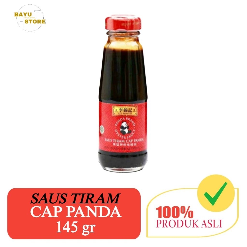 

Saus Tiram Cap Panda Lee Kum Kee Oyster Sauce 145 GRAM