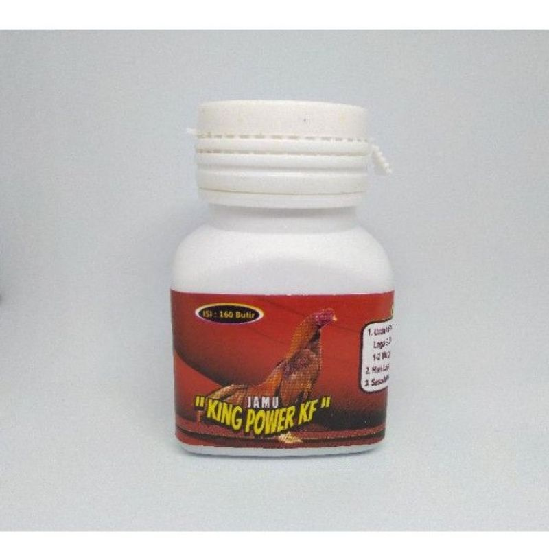 Jamu Ayam Jamu King Power Kf Vitamin Suplemen Ayam Laga Aduan Petarung Jantan Bangkok Jago