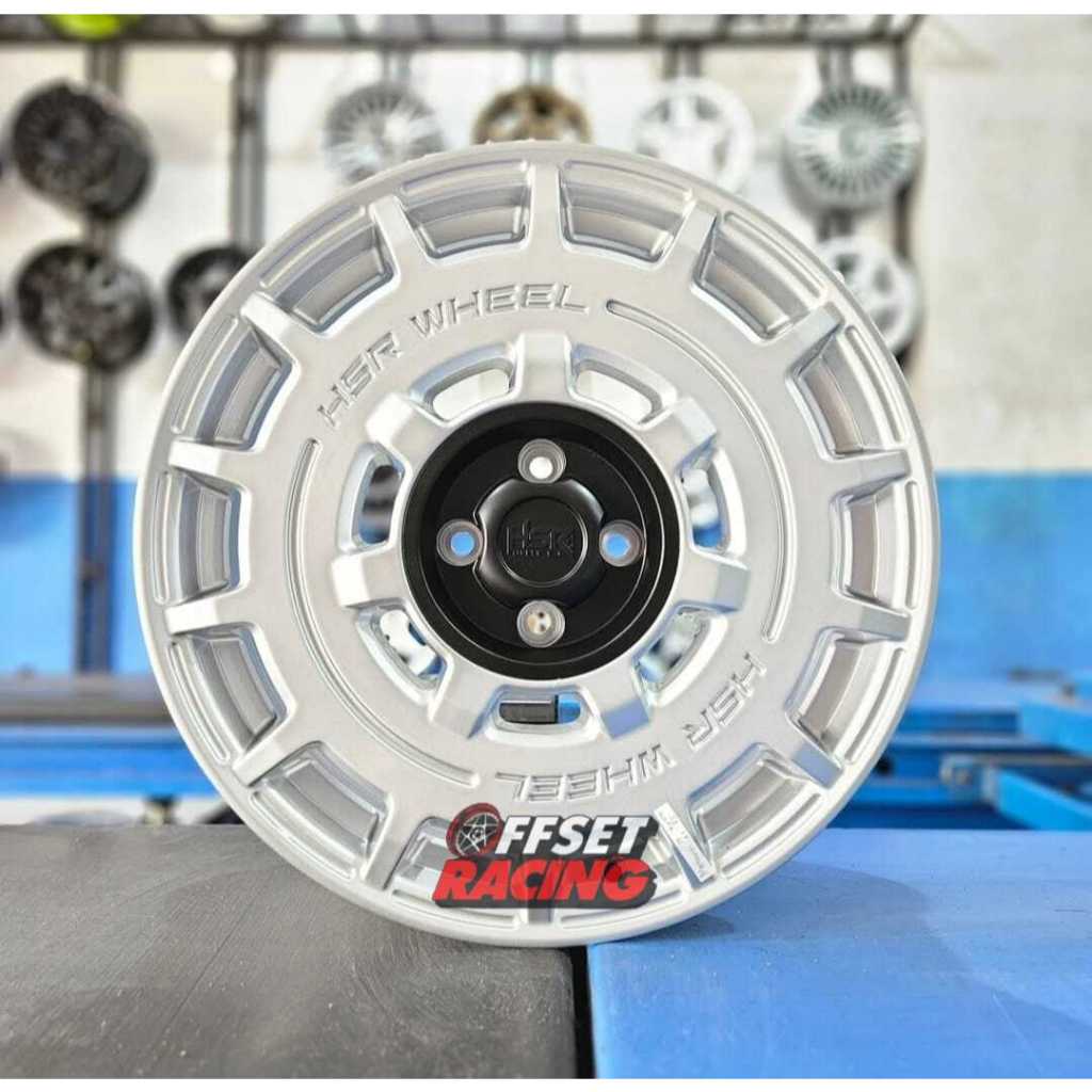 Velg HSR R16 Lebar 7 Brio Agya Ayla Calya Sigra Jazz Velg Mobil HSR MENTAWAI Ring 16