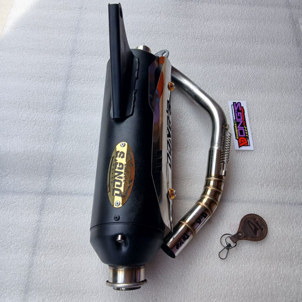 knalpot Mio, BEAT, Vario, ALL MATIC inlet 32  type B3 DBS SarFull original Dong's