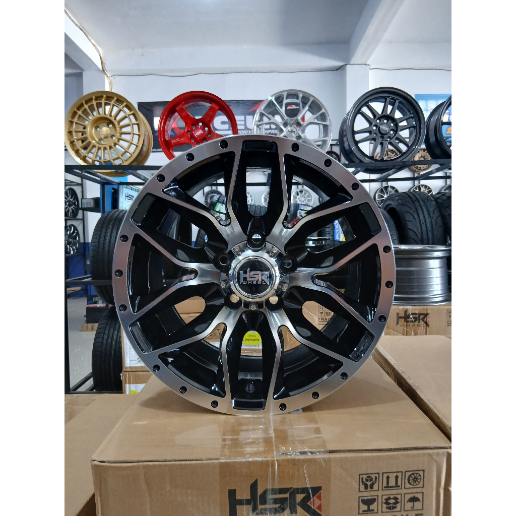 VELG MOBIL OFFROAD HSR SETELUK RING15 COCOK UNTUK INNOVA,KIJANG KAPSUL,DLL TERMURAH DI BANJARMASIN