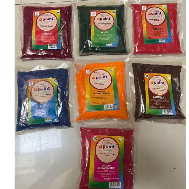 

PEWARNA MAKANAN BUBUK POINT UKURAN 250 GRAM