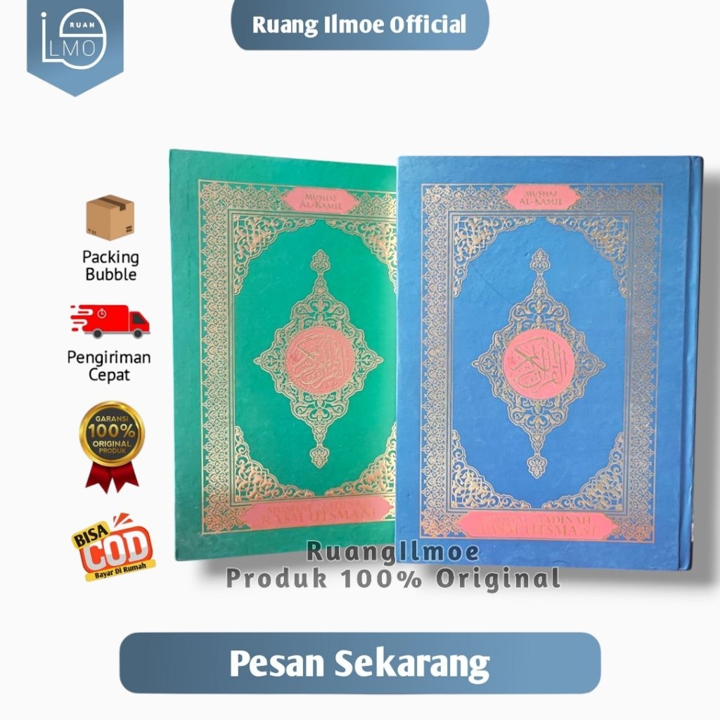 Al Quran Al Kamil Mushaf Madinah Rasm Utsmani A4 Tilawah Non Terjemahan