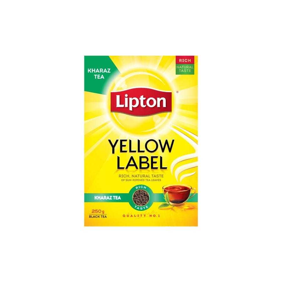 

Lipton Yellow Label Kharaz Tea Black 250g
