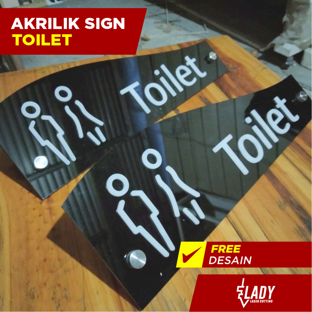 

Akrilik Sign Toilet Timbul
