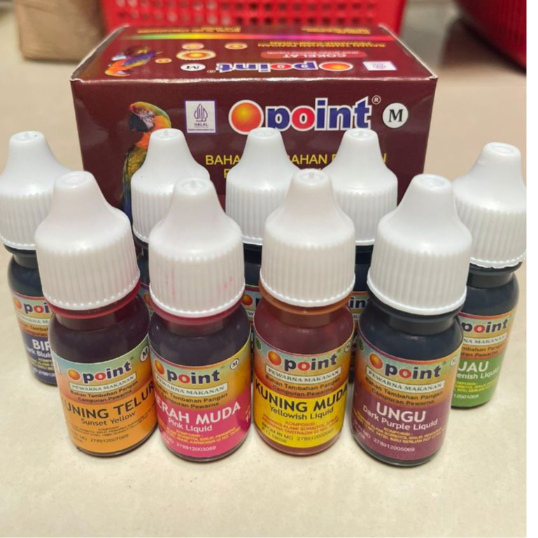 

PEWARNA MAKANAN CAIR POINT UKURAN 25 ML