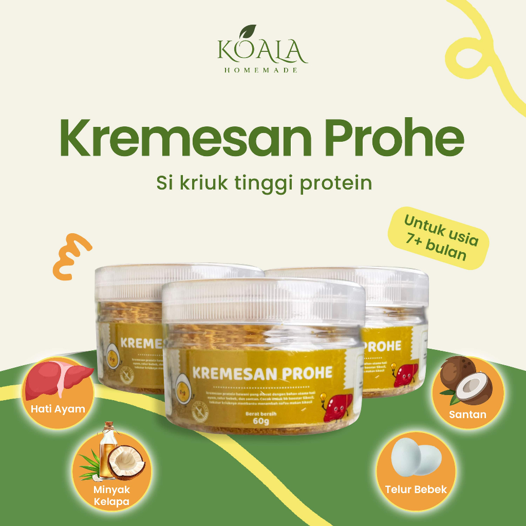 

Kremesan Prohe 65 gram Koala Homemade