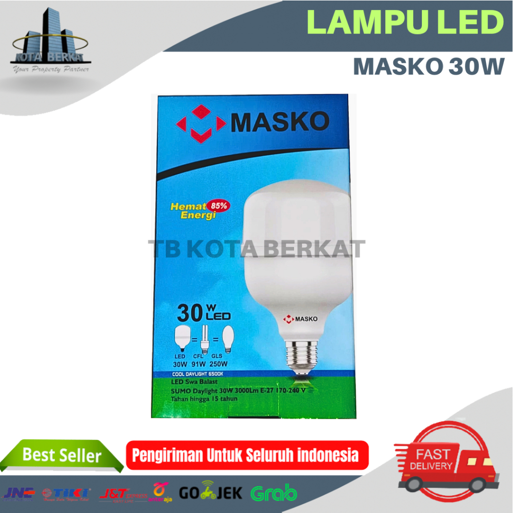 LAMPU LED MASKO 30W