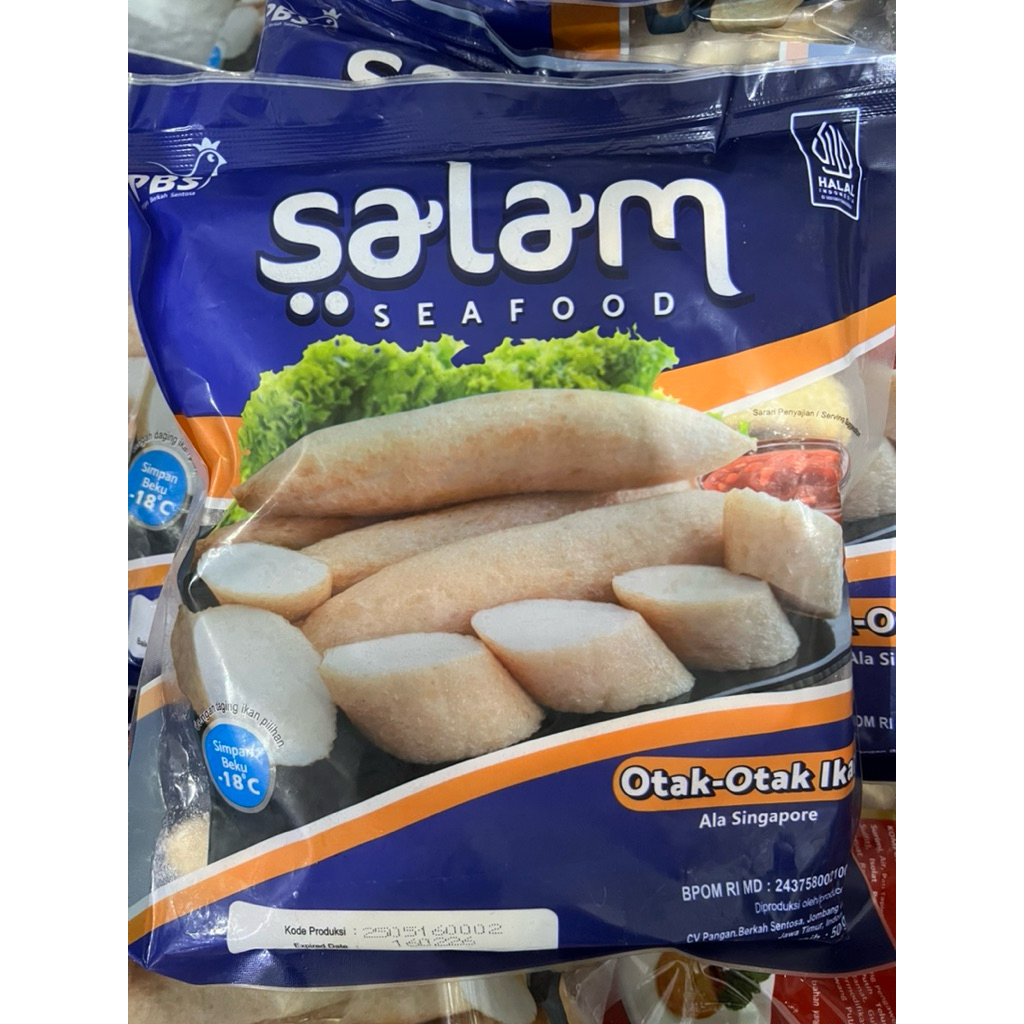 

Otak otak Singapur Salam 500 gram