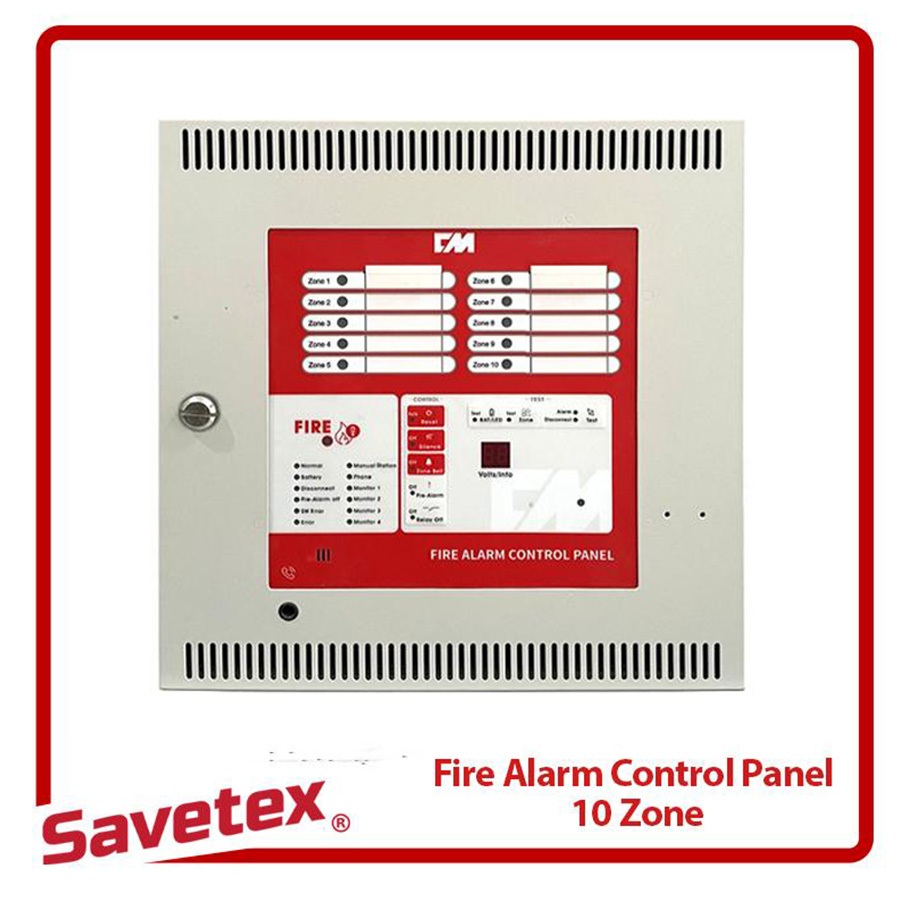 Fire Alarm Control Panel 10 Zone / MCFA Conventional