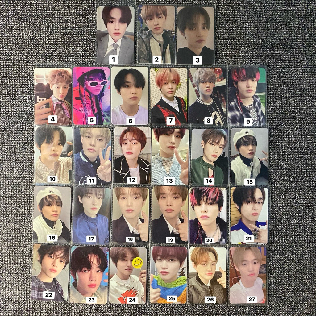 PHOTOCARD PC CHENLE NCT DREAM OFFICIAL