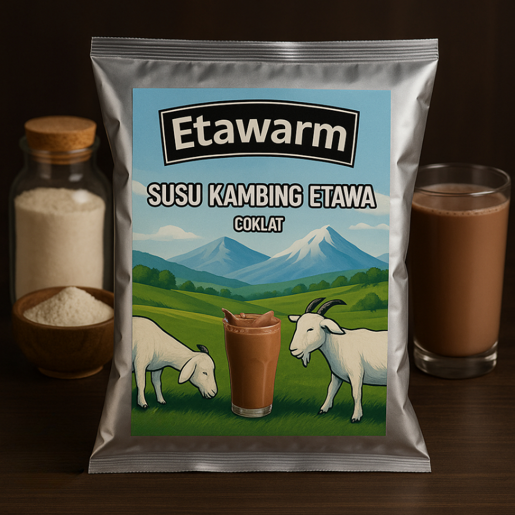 

ETAWARM SUSU KAMBING ETAWA RASA COKLAT