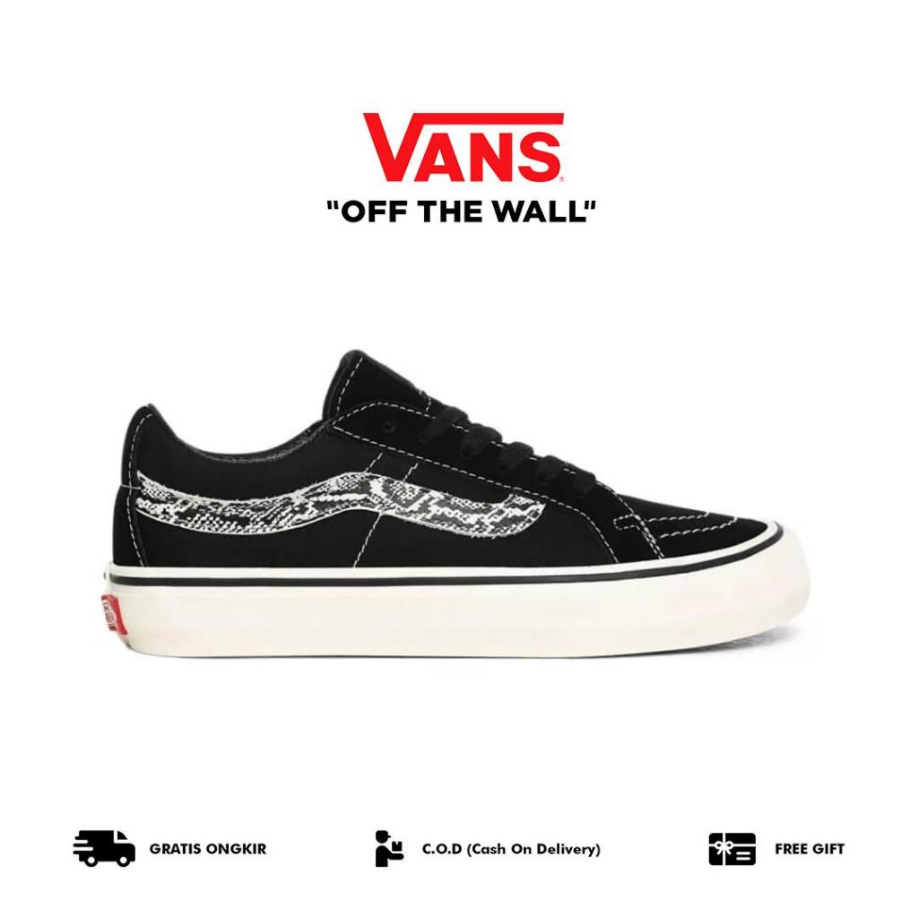 Vans Sk8 Low Reissue Surf Snake Black