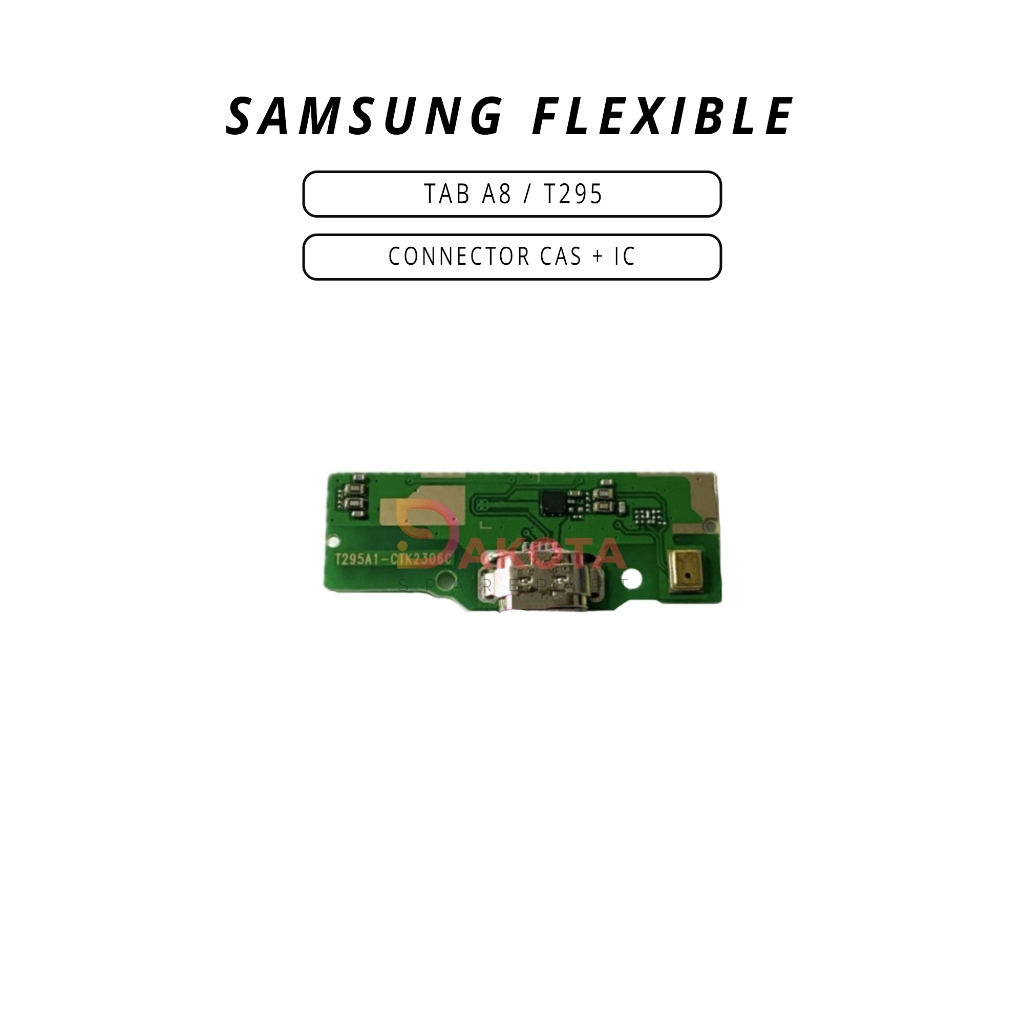 FLEXIBLE CON CAS + IC SAMSUNG TAB A8 / T295 ORI