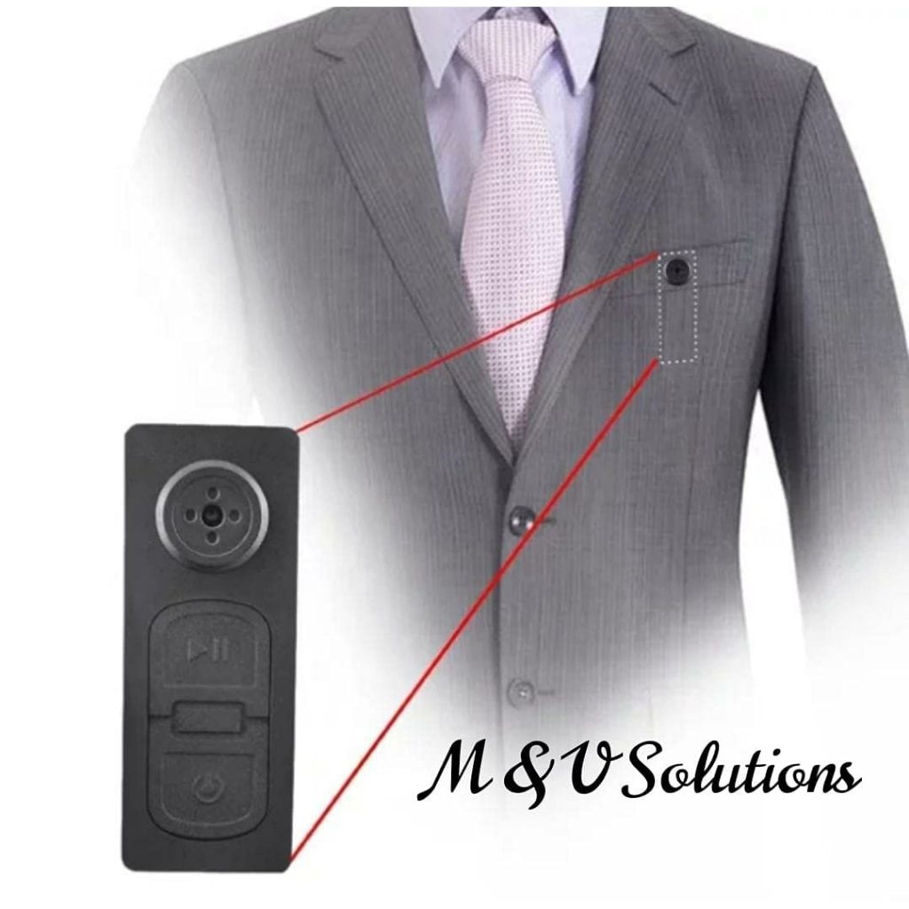 KAMERA MINI TERSEMBUNYI CAMERA CCTV KECIL PENGINTAI KANCING BAJU SAKU SPY CAM HIDDEN CAMERA TANPA