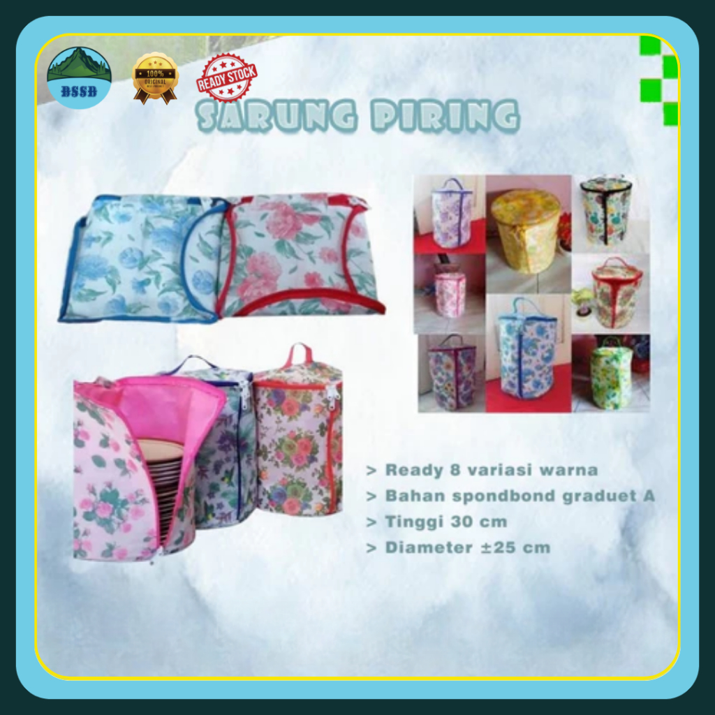 Sarung Tempat Piring | Sarung Piring Anti Debu | Sarung Tempat Alat Makan