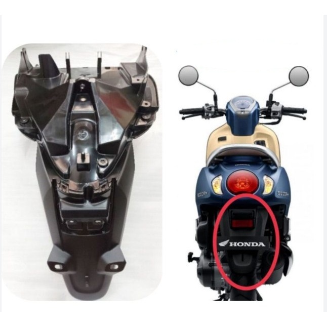 SPAKBOR BELAKANG SCOOPY 2020 K2F