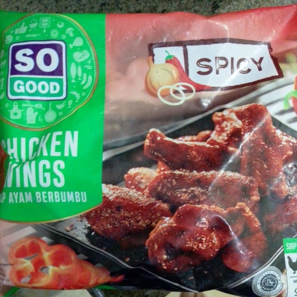

so good spicy chicken wings