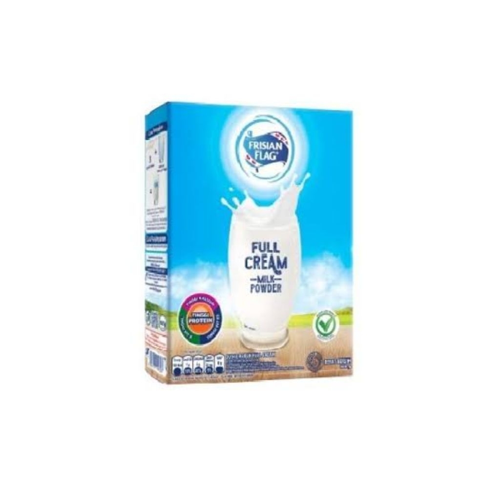 

Susu Frisian Flag Full Cream Milk Powder Susu Bubuk 400gr