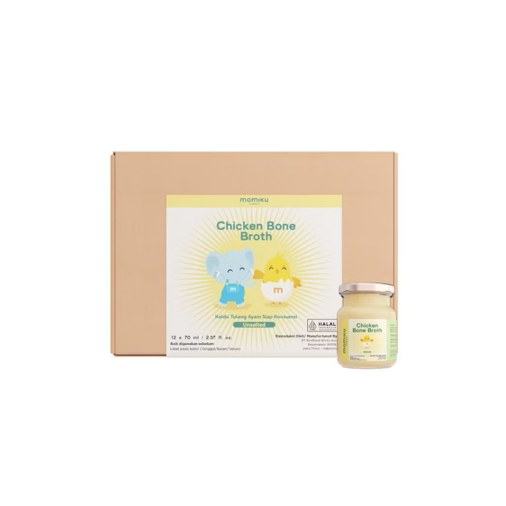 

Realfood Momiku Chicken Bone Broth Unsalted Tinggi Kolagen
