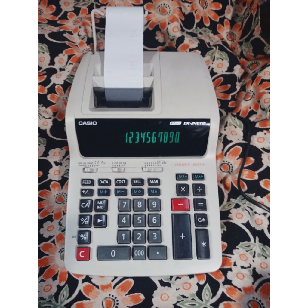

Casio Kalkulator print DR-240TM.