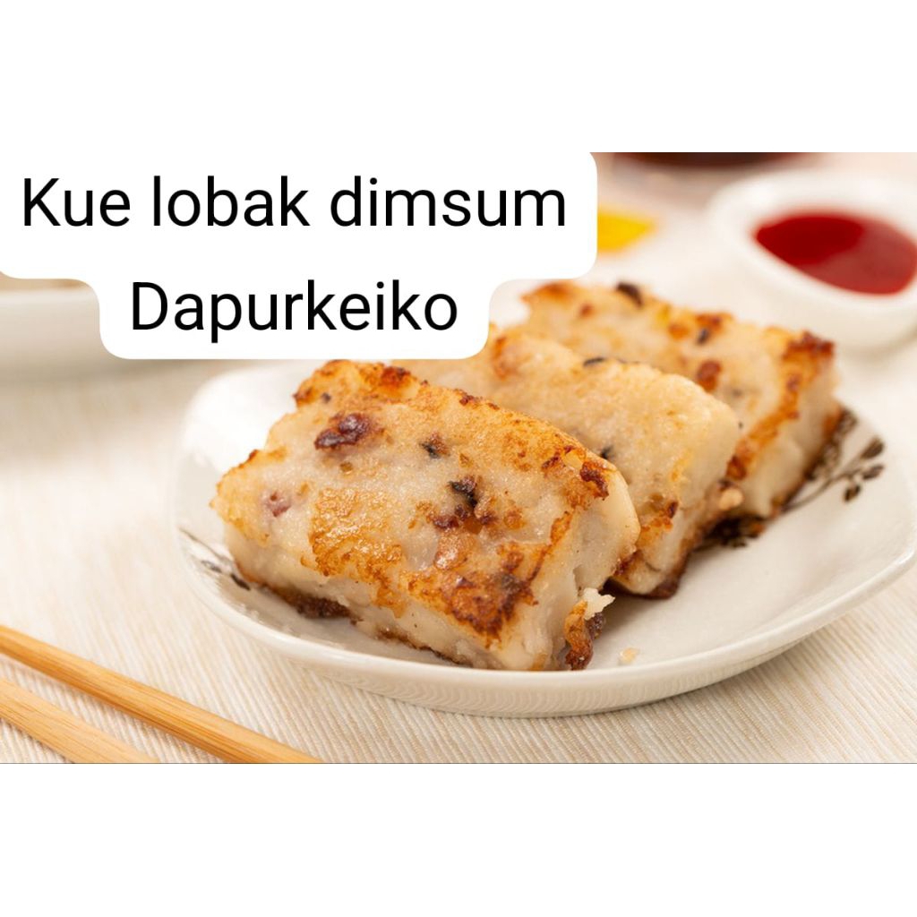 

kue lobak dimsum halal