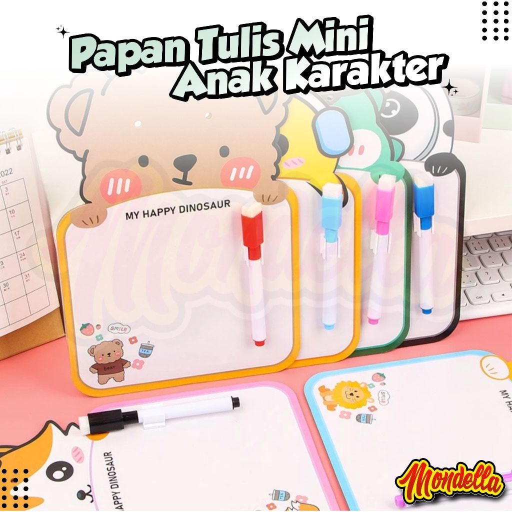 

Papan Tulis Mini Anak Karakter Lucu Papan Tulis Anak Free Spidol Bisa Dihapus Dan Tali Gantung Papan Tulis Mini MONDELLA