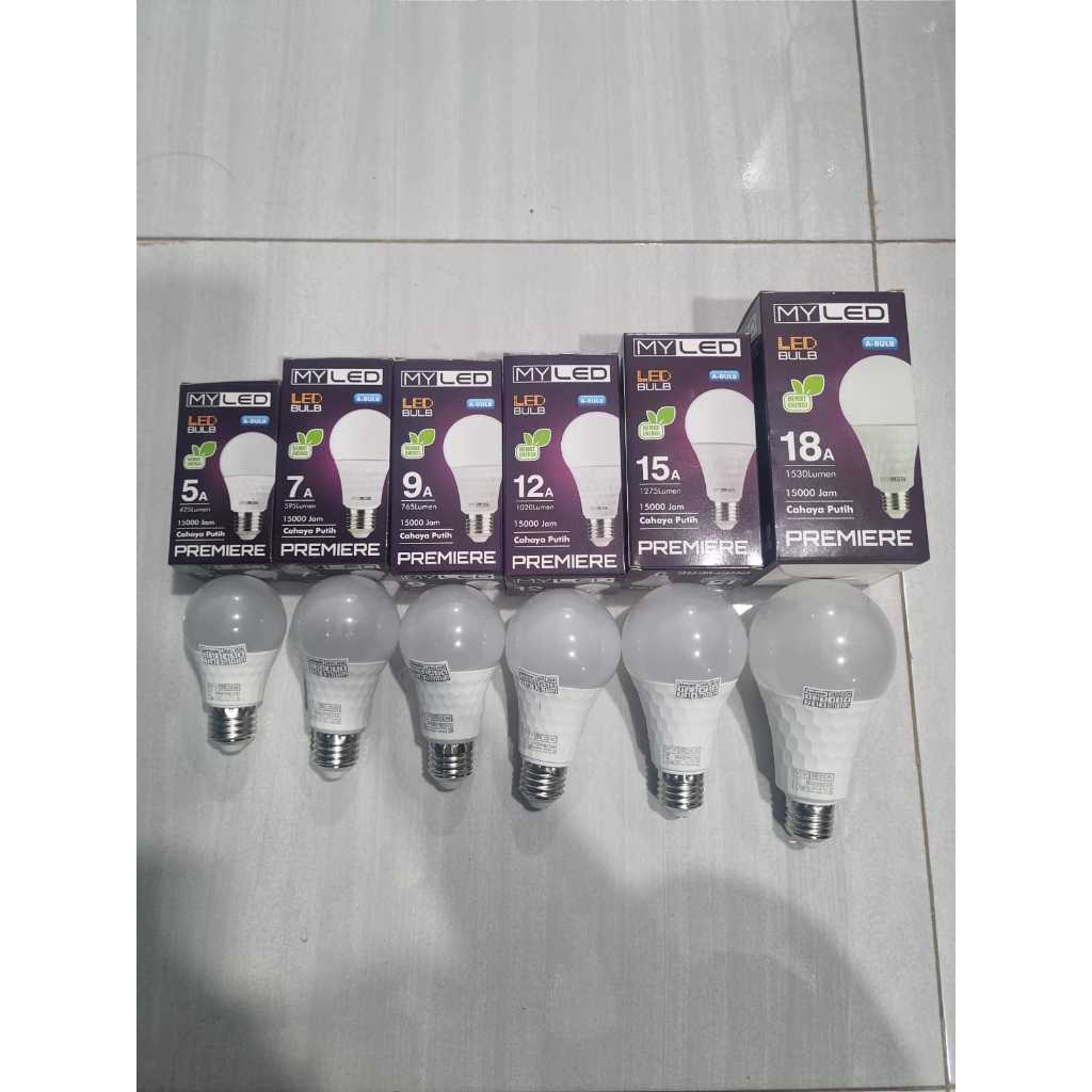 LAMPU LED BOHLAM LED MY LED BULB PREMIER 5W,7W,9W,12W,15W,18W,23W Lampu myled premiere
