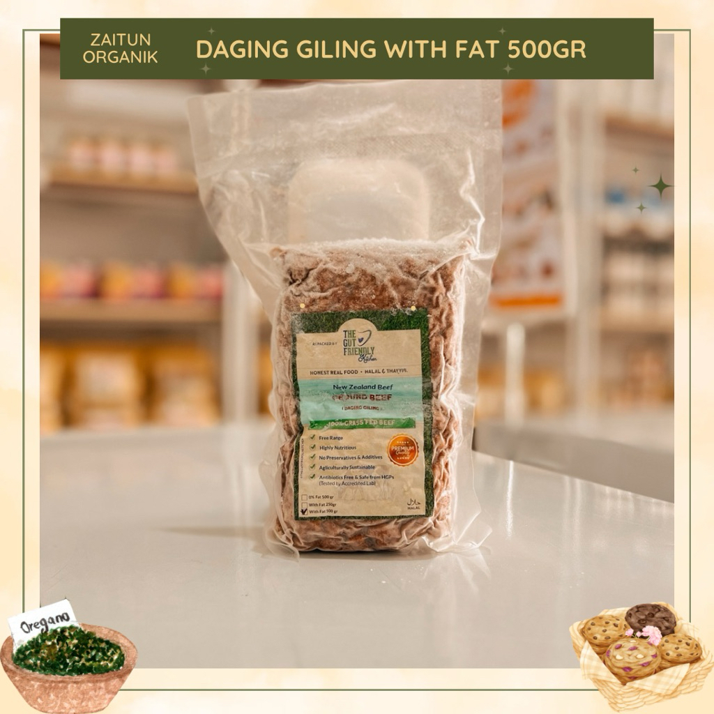

Daging Sapi Giling Grassfed | Ground Beef | Daging Giling Grassfed Certified | Premium quality | The gut friendly kitchen | Ground beef Grassfed | Ground beef premium