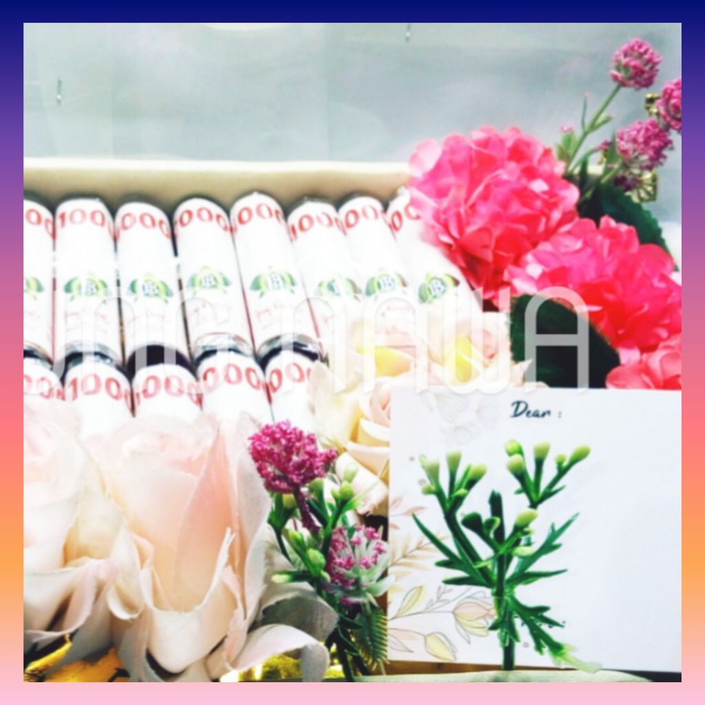 PROMO Flower box Money / Hadiah Ulang tahun / Anniversary / Wisuda / Valentine / Buket Bunga Box / B