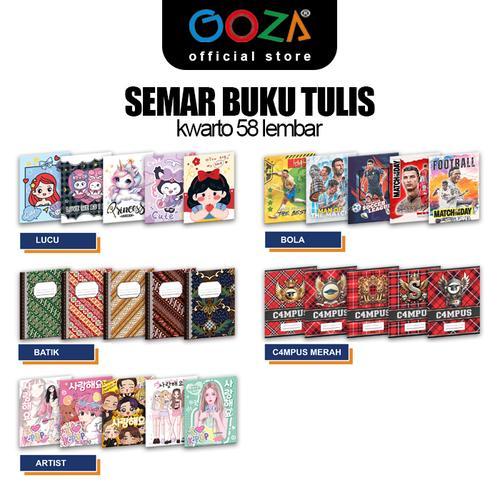 

SEMAR BUKU TULIS 58L, 1 PACK 10 PCS