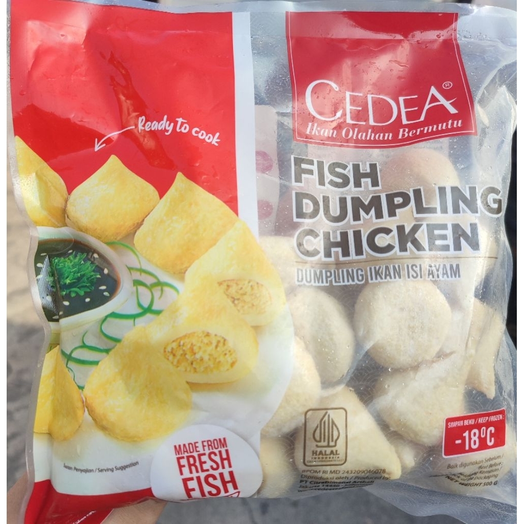 

Cedea Dumpling isi Ayam