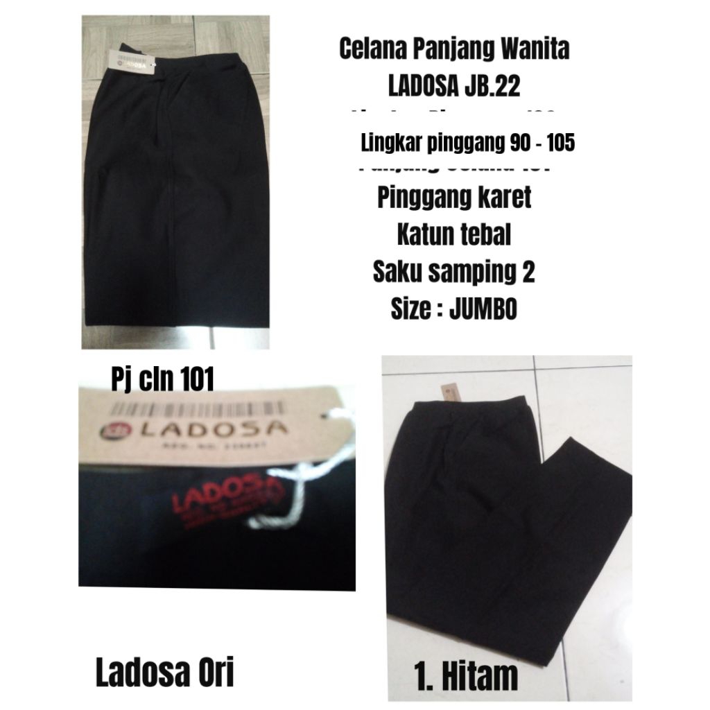 Celana Wanita Ladosa JB (Jumbo) dan YM Original