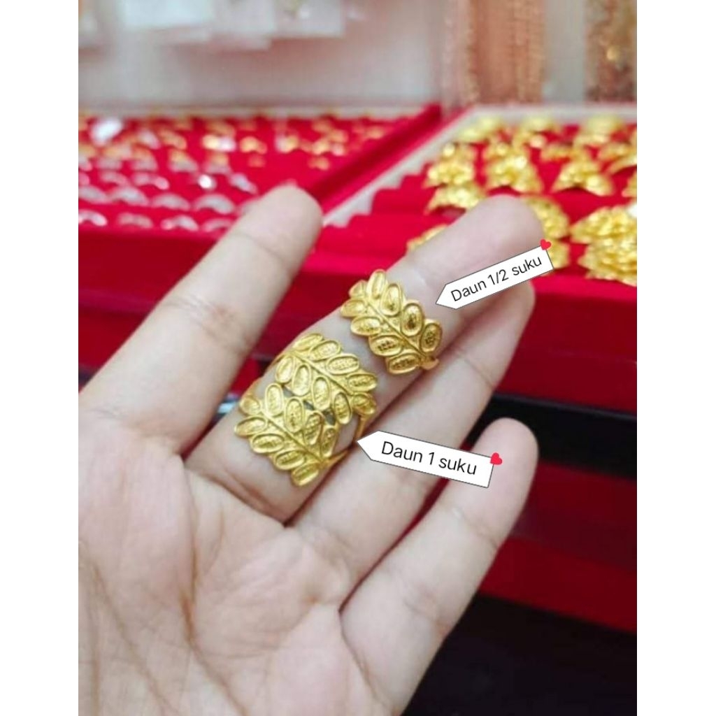 CINCIN LAPIS EMAS 24k 1 SUKU