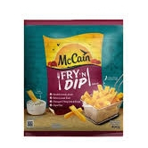 

MC CAIN FRY N DIP POTATO 400 GR