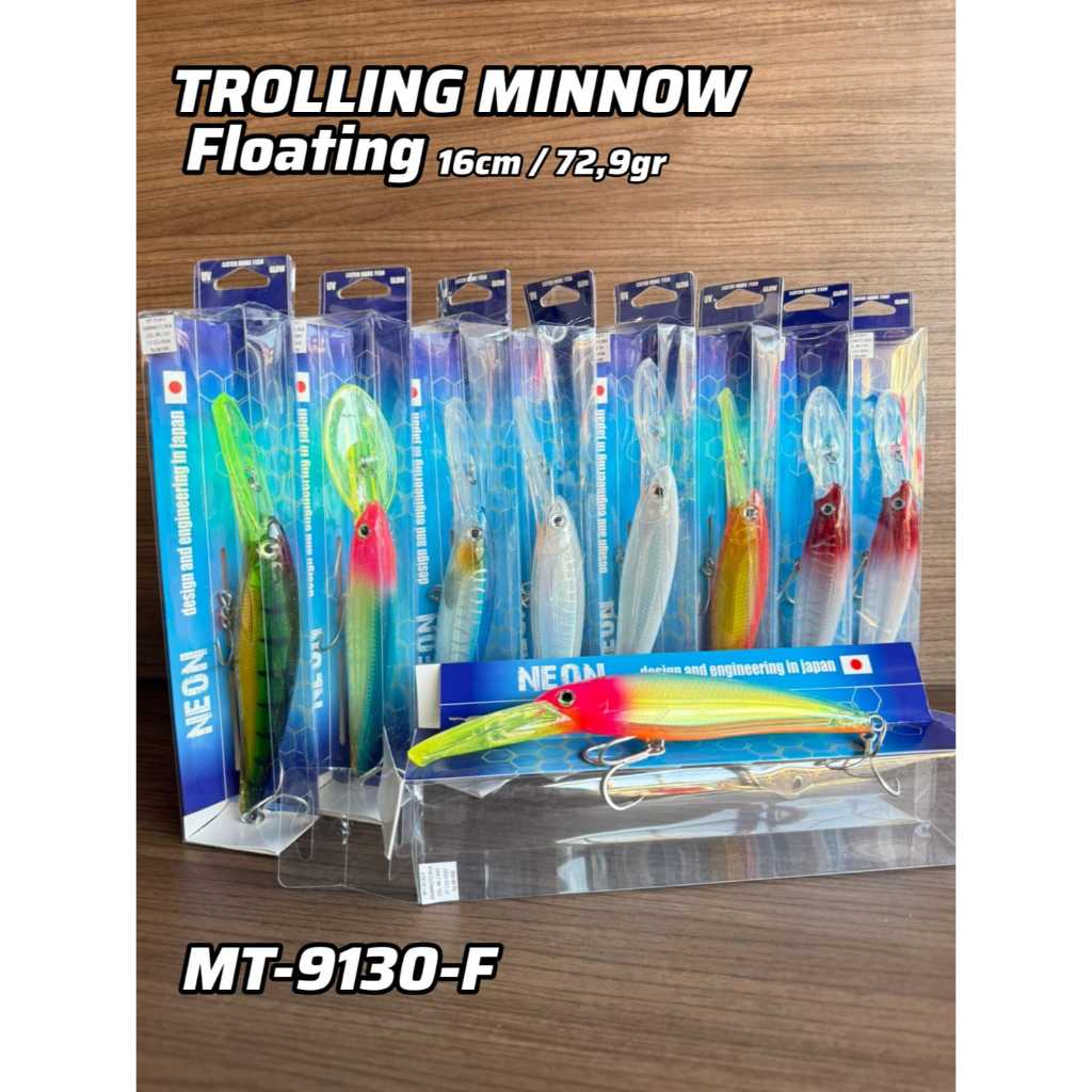 MINNOW TROLLING 16CM / MINNOW TROLLING FLOATING / UMPAN TROLLING / UMPAN TROLING 16CM