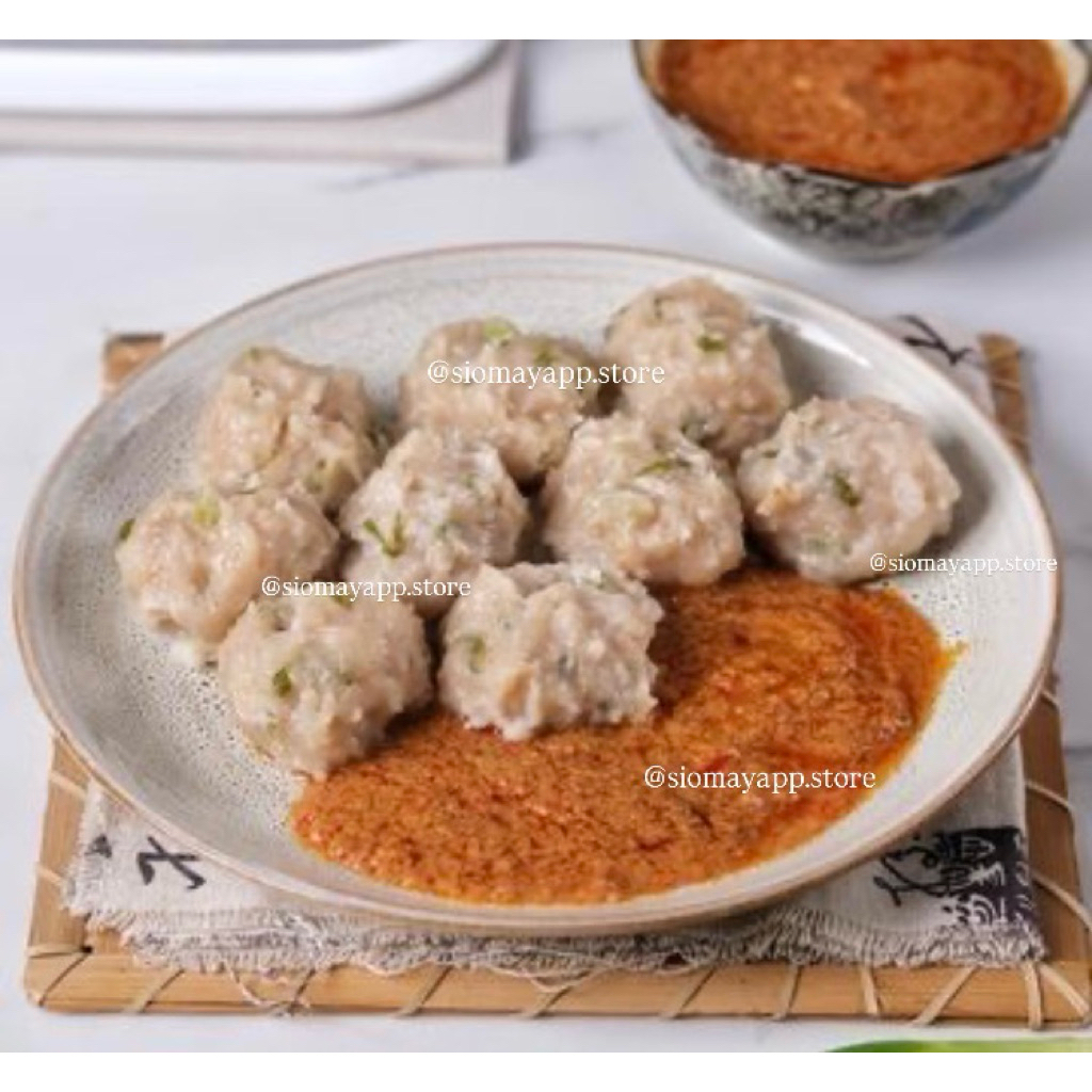 

Siomay frozen ikan bumbu kacang isi 20 pcs (600 gr)