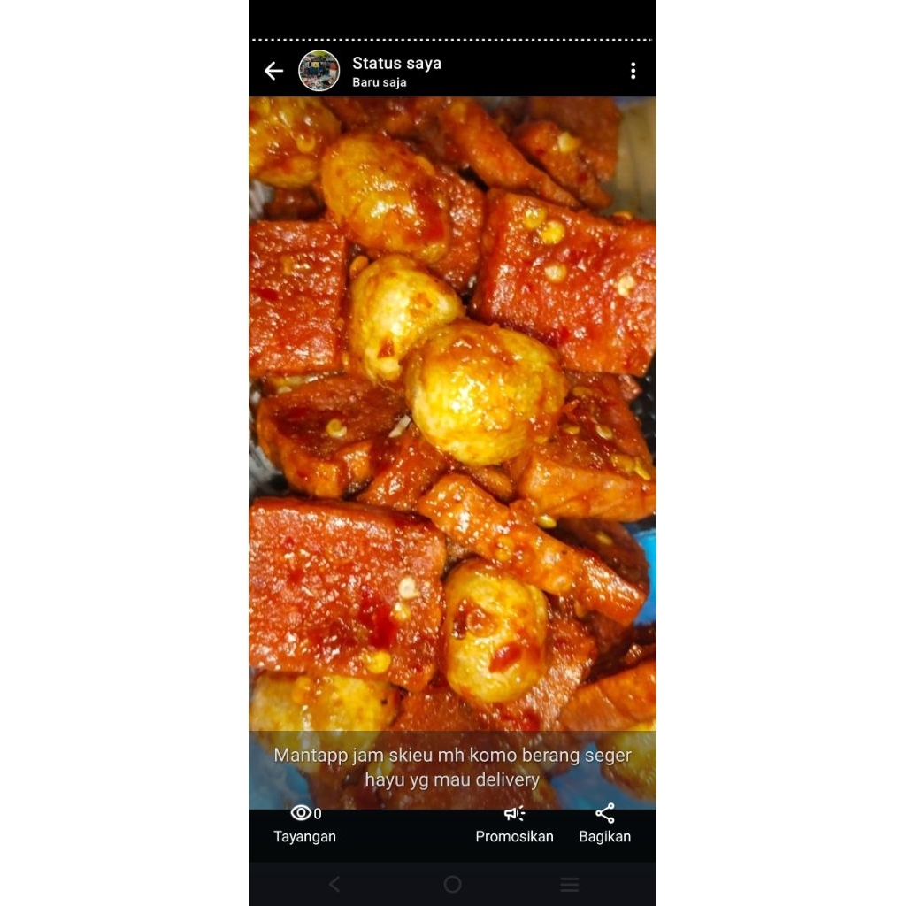 

cimol kornet baso goang