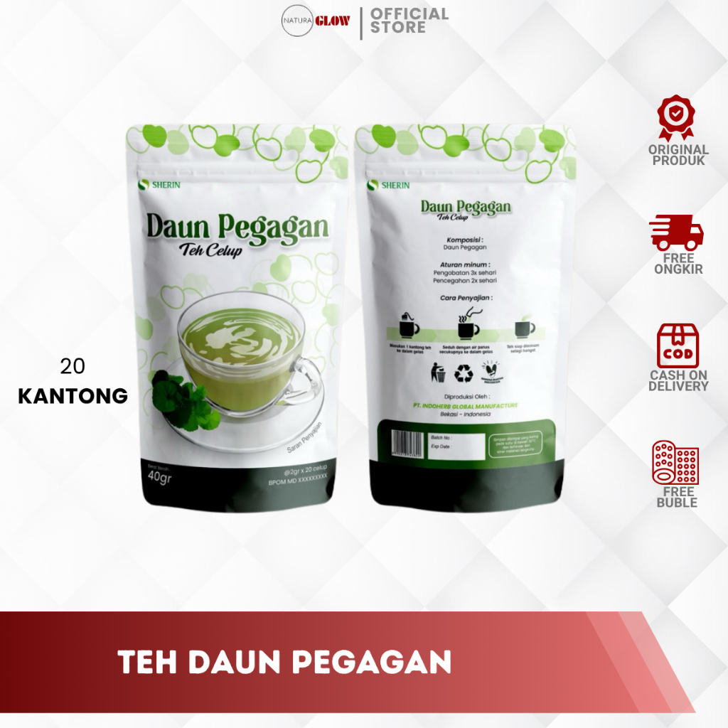 

TEH CELUP DAUN PEGAGAN SHERIN - cegah pikun sejak dini | jaga daya ingat tetap tajam | bantu percepat penyembuhan luka | original sherin 100%