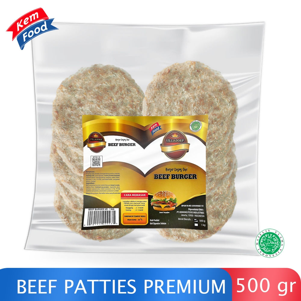 

Villadorp Beef Patties Premium - 500 gr