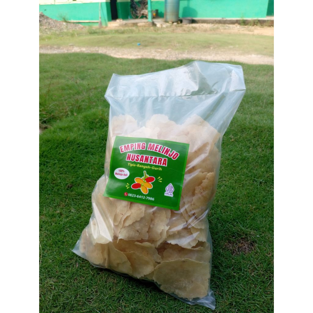 

Emping Melinjo 1 Kg 100% melinjo asli