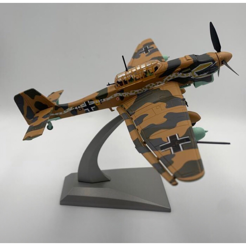 Diecast pesawat tempur Germany Stuka Ju-87 perang dunia ke II