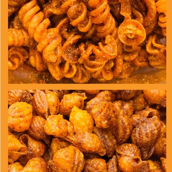 

PAKET BUNDLING 2 KG (MAKARONI KERANG & MAKARONI SPIRAL) SIEBEREM SNACK TASIKMALAYA